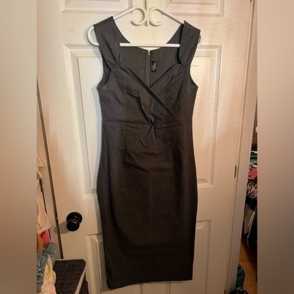 ⚫️ BOGO Grey pencil dress size 1x - Picture 1 of 3